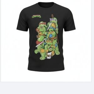 Teenage Mutant Ninja Turtles Black T-Shirt